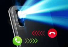 فعال کردن فلش و چراغ چشمک زن