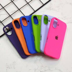 گارد سیلیکونی گوشی آیفون 16 نرمال