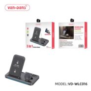 شارژر وایرلس 3 در 1 وندنز مدل VD-WLC016